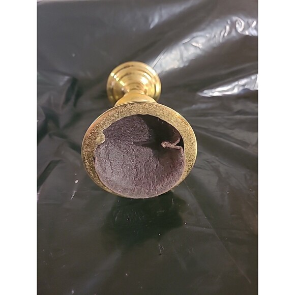 Brass Pricket Candlestick 6.5" Virginia Metalcrafters Williamsburg Restoration - Picture 4 of 6